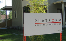 platform sign